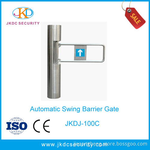 High Quality Cylinder Type CE Approved Swing Barrier